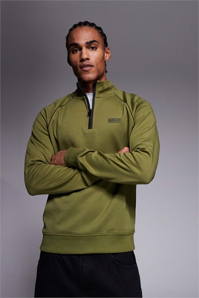 Толстовка Markford с логотипом и полузастежкой-молнией артикул 154707735