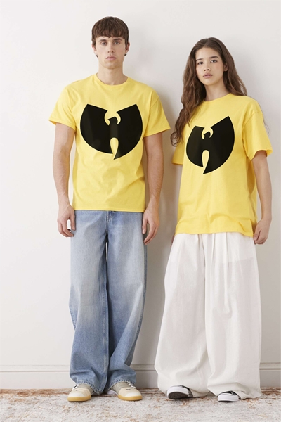 Футболка свободного кроя с логотипом Wu-Tang Clan артикул 156286934