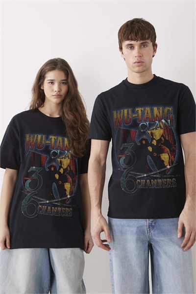 X Футболка Wu-Tang Clan «36 chambers» свободного кроя артикул 156300584