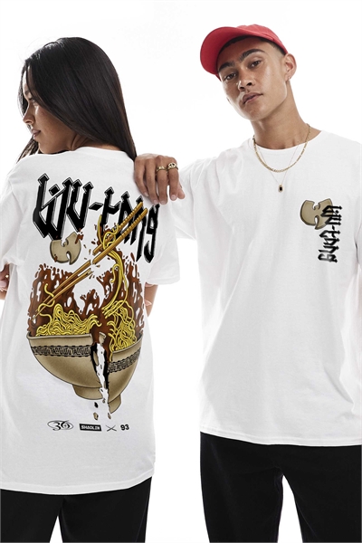 Футболка свободного кроя с принтом «x Wu-Tang Clan noodles» артикул 156286598