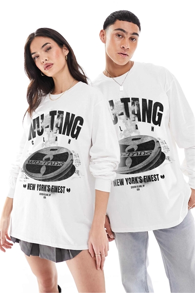 Футболка с длинным рукавом свободного кроя «x Wu-Tang Clan ny finest» артикул 156286444