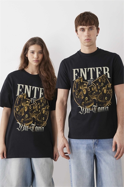 X Футболка Wu-Tang Clan Enter the Wu с свободным кроем артикул 156286817