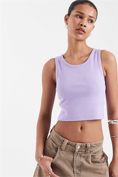 Укороченный жилет Fallon с ребристой фактурой артикул 154134353