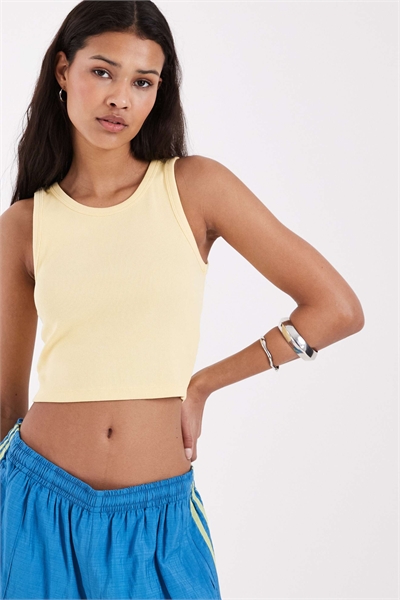 Укороченный жилет Fallon с ребристой фактурой артикул 154134354