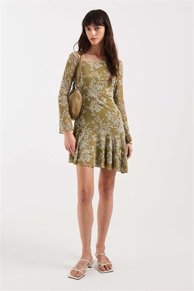 Асимметричное мини-платье Ruhato с одним плечом артикул 155589511