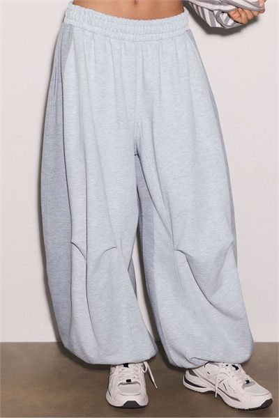 Брюки-джоггеры с растяжками артикул 156088740