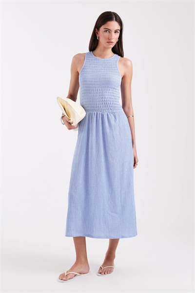 Платье-смук без рукавов длиной до середины икры артикул 155004092