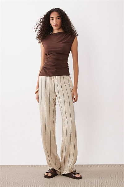 Брюки с широкими брючинами артикул 153115950