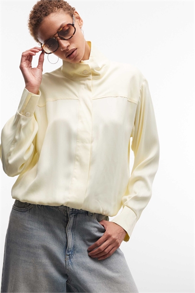 Куртка-бомбер из сатина артикул 154079614