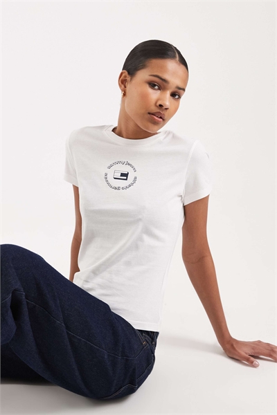 Футболка с логотипом, приталенный крой артикул 154158719