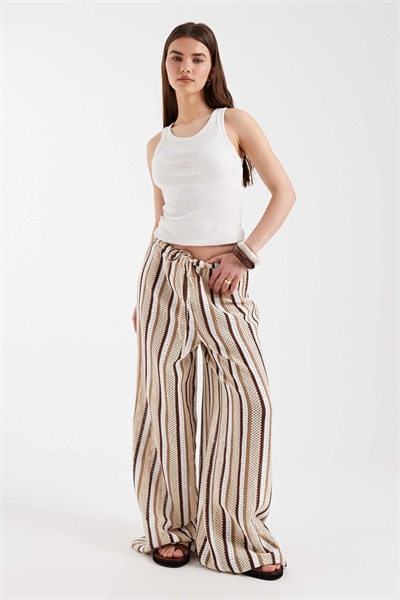 Пляжные брюки, связанные крючком артикул 153085324