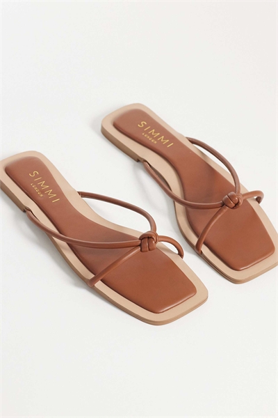 Босоножки Simmi London с завязками в стиле «кола» артикул 154231299