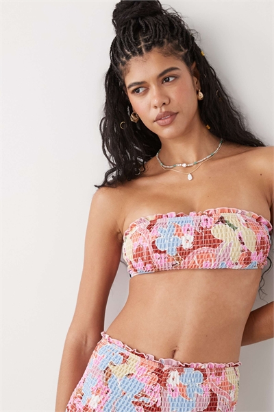 Бандо с сборками на талии артикул 152761799