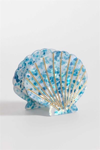 Заколка для волос с пластиковым корпусом в стиле Ривьера артикул 154316238