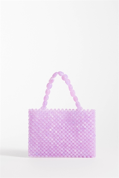 Мини-клатч с бисером и ручкой артикул 154999725