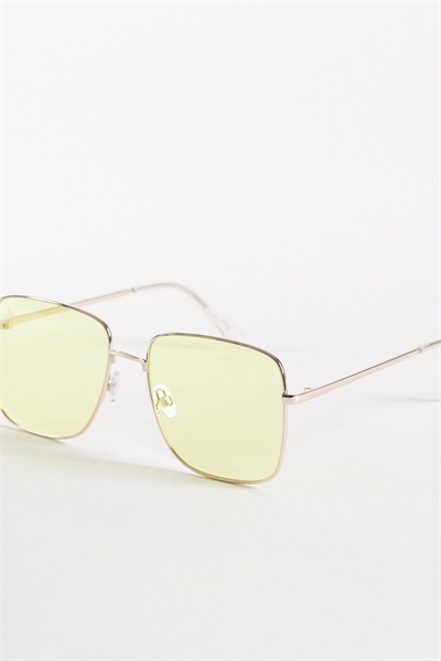 Большие квадратные металлические солнцезащитные очки артикул 153052929