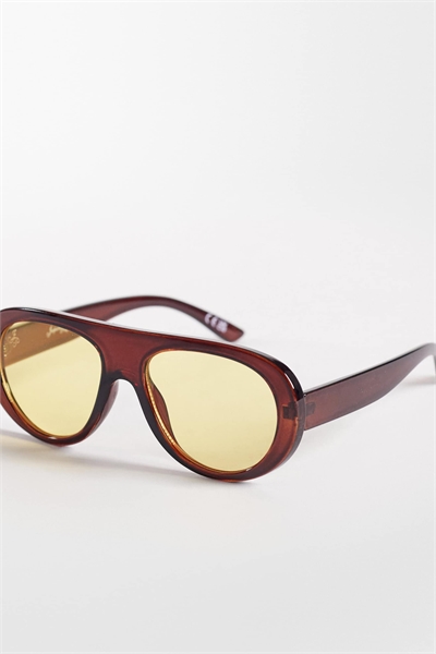 Очки с плоской верхней частью и круглыми стеклами артикул 153052921