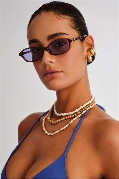 Солнцезащитные очки «Honey Pot» — узкие, прямоугольной формы артикул 152422554