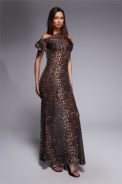 Пляжное платье-макси из сетчатой ткани артикул 151301084