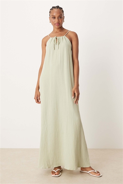 Макси-платье из марли артикул 147967306