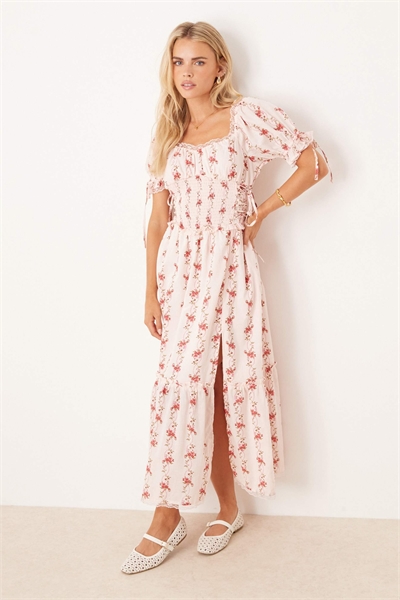 Макси-платье с принтом в виде корсета доярки артикул 141186971