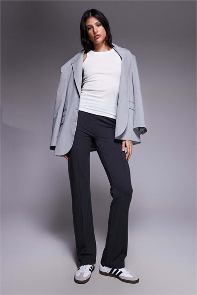 ASOS DESIGN — брюки с прямыми брючинами и отстрочкой артикул 149859075