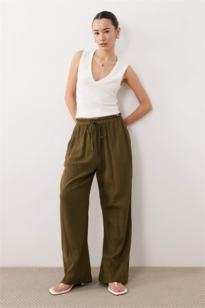 Брюки Fosse из смешанного льна артикул 153886931