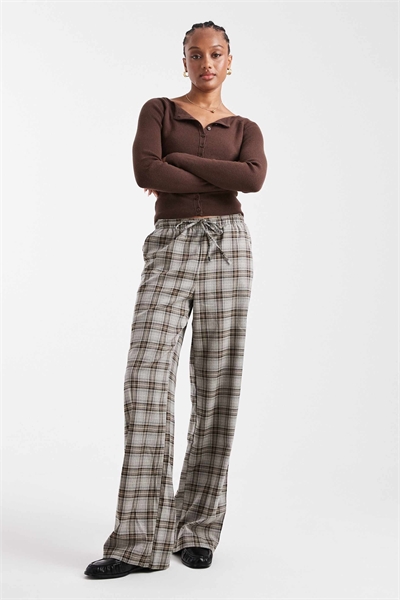 Брюки с широкими штанинами артикул 148251939