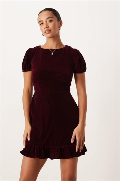 Мини-платье из вельвета Cosmo артикул 151054841