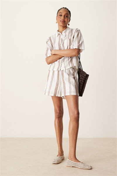 Шорты с фактурной поверхностью co-ord артикул 140700385