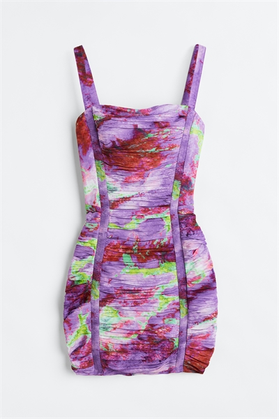 Мини-платье из крепдешина артикул 1110291001