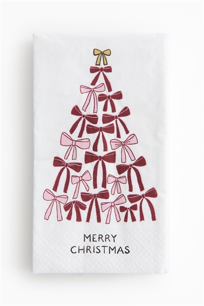 Бумажные салфетки в упаковке 15 штук артикул 1222440031