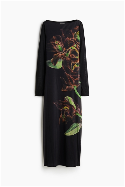 Платье с принтом-мотивом артикул 1267572001