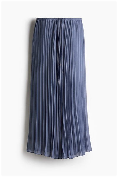 Плиссированная юбка макси артикул 1284553002