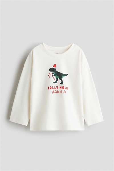 Хлопковая футболка с узором артикул 1304057011