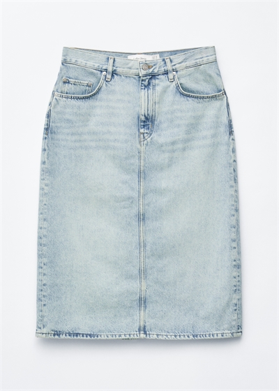 Джинсовая юбка средней длины артикул 1324547001