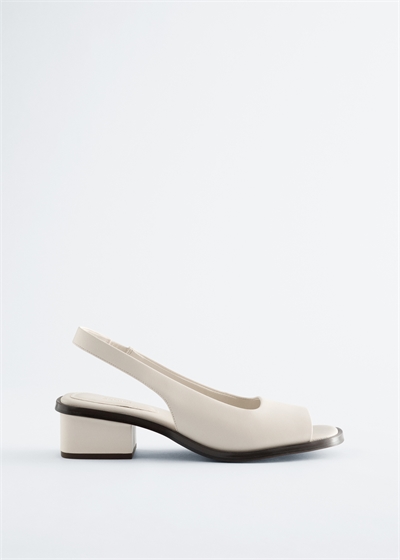 Сандалии из кожи наппа со шнурками артикул 1325330003