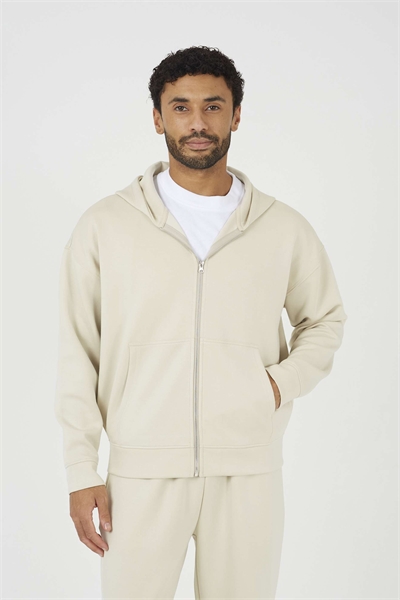 Худи с капюшоном и застежкой-молнией свободного кроя артикул 155786551