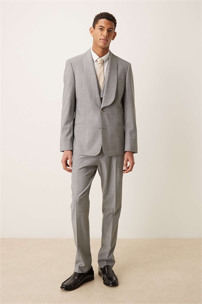 Брюки для строгого костюма из смешанной шерсти артикул 150369747