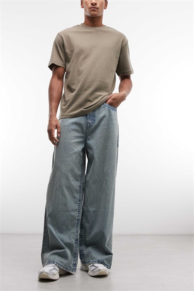 Джинсы Mikey Big T с широкими штанинами артикул 154585983