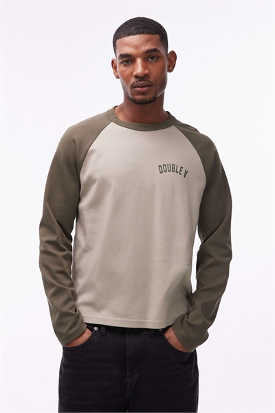 Футболка с длинным рукавом и регланными рукавами Diego артикул 155116753