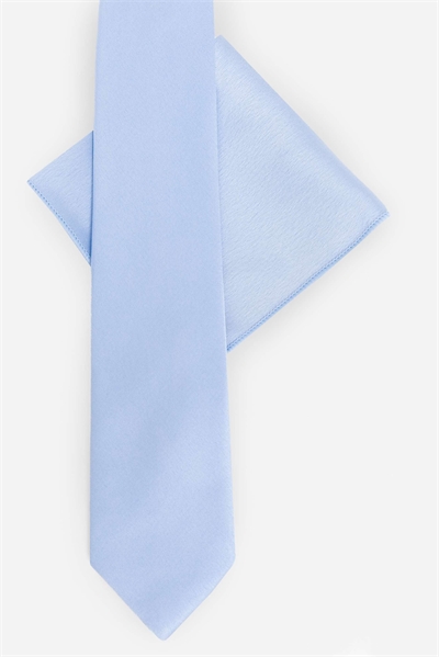 Набор из атласного галстука и нагрудного платка артикул 154590830