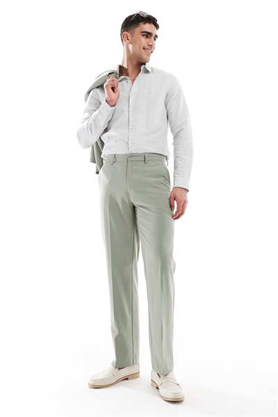 Брюки прямого кроя артикул 139219764