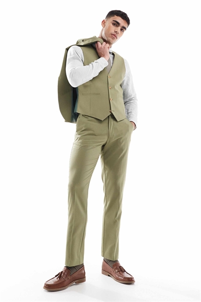 Брюки приталенного кроя артикул 138256941