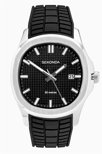 Часы Octaire с 40-миллиметровым циферблатом, серебристые артикул 152188762