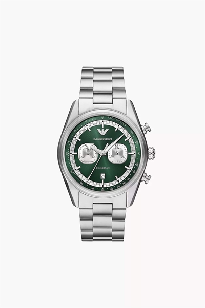 Мужской хронограф из нержавеющей стали, модель ar11637 артикул 147713072