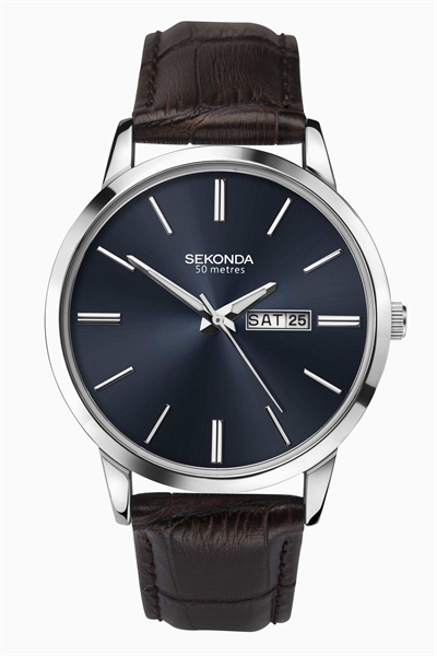 Часы Jackson с круглым циферблатом диаметром 40 мм, серебристого цвета артикул 152188962