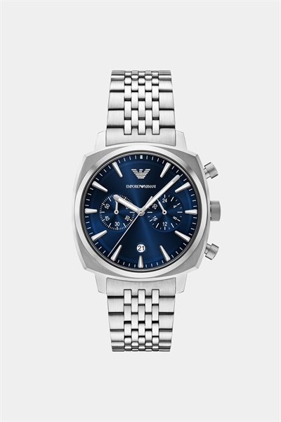 Мужские часы с хронографом из нержавеющей стали артикул 154298672