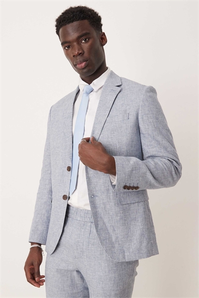 Блейзер из льна Malik артикул 137995900