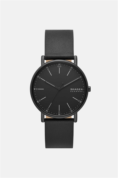 Мужские часы с тремя стрелками из чёрной нержавеющей стали — BLACK артикул 141945725